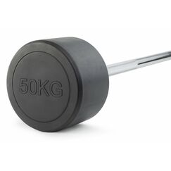 Штанга неразборная обрезиненная VictoryFit VF-DX4500 50 кг, прямой гриф фотографии
