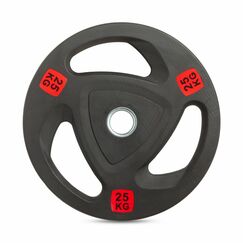 Диск 51 мм. NEO обрезиненный с 3-мя хватами 25 кг, VictoryFit [VF-ST51250] фотографии