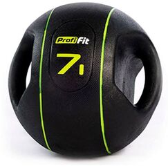 Фитнес оборудование: Медицинбол с хватами PROFI-FIT 7 кг фотографии