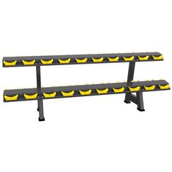 Системы хранения:  Стойка для гантелей (Dumbell Rack) PROFI-FIT A-3077 фотографии