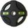 Диски d 50: Диск олимпийский Original FitTools FT-2HGP-20 обрезиненный черный с двумя хватами 20 кг фотографии