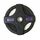 Диски d 50: Диск олимпийский обрезиненный Original FitTools FT-2HGP-25 25 кг, черный, с двумя хватами фотографии