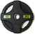 Диски d 50: Диск олимпийский Original FitTools FT-2HGP-20 обрезиненный черный с двумя хватами 20 кг фотографии