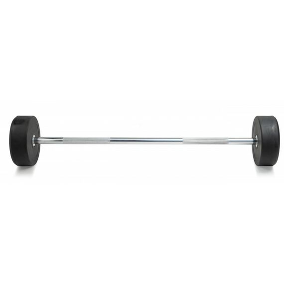 Штанга неразборная обрезиненная VictoryFit VF-DX4300 30 кг, прямой гриф фотографии