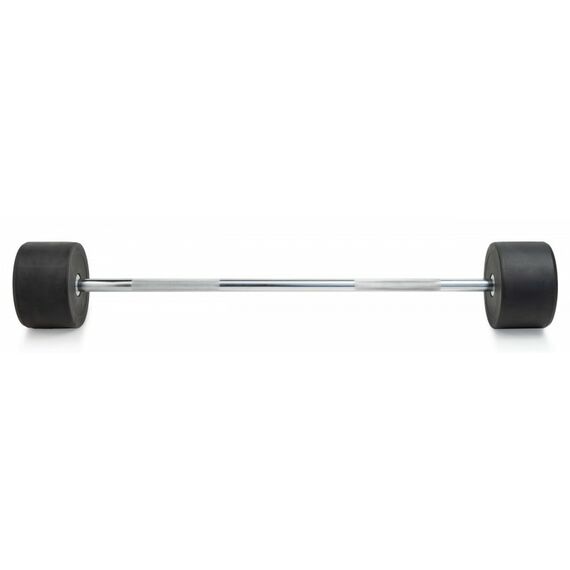 Штанга неразборная обрезиненная VictoryFit VF-DX4400 40 кг, прямой гриф фотографии