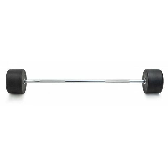 Штанга неразборная обрезиненная VictoryFit VF-DX4450 45 кг, прямой гриф фотографии