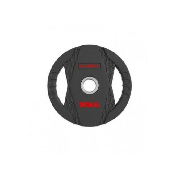 Диск олимпийский обрезиненный Ultra Gym UG2005С 25 кг с двумя хватами фотографии