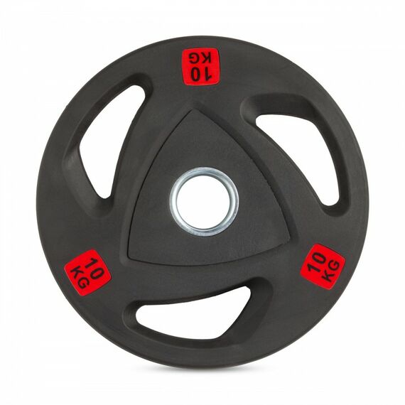 Диск 51 мм. NEO обрезиненный с 3-мя хватами 10 кг, VictoryFit [VF-ST51100] фотографии