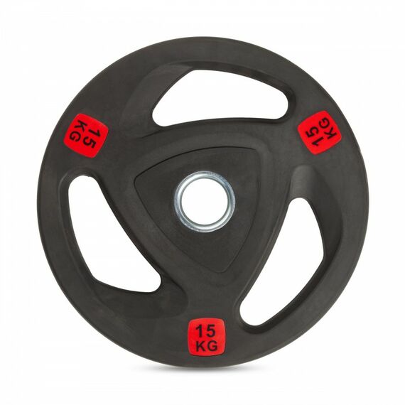 Диск 51 мм. NEO обрезиненный с 3-мя хватами 15 кг, VictoryFit [VF-ST51150] фотографии