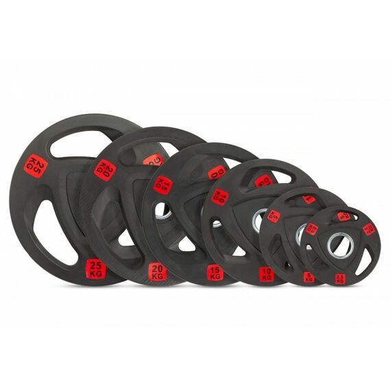 Диск 51 мм. NEO обрезиненный с 3-мя хватами 15 кг, VictoryFit [VF-ST51150] фотографии