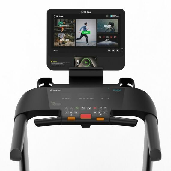 Профессиональная беговая дорожка SHUA SH-T9100T22 Android-дисплей 21.5" фотографии