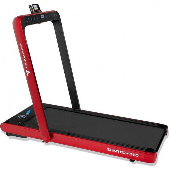 Беговые дорожки: Беговая дорожка Titanium Masters Slimtech S60 красная фотографии